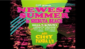CittY presents"NEWEST SUMMER in SHIBUYA BEACH" @渋谷7thFLOOR